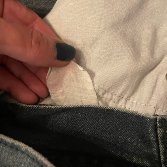 Vintage 90s Hollywood Jeans Zipper Ankle 28 x 27 - Picture 5 of 11